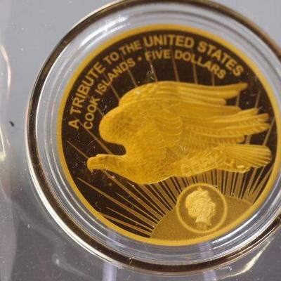 2020 5 Dollar St. Gaudens Tribute .9999 Gold Coin 134