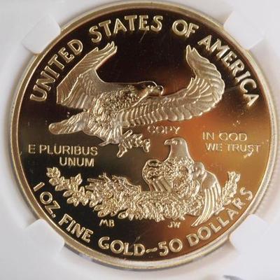 2011 Double Eagle 50 dollar Coin 137