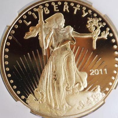 2011 Double Eagle 50 dollar Coin 137
