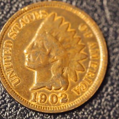 1902 Indian Head Uncirculated Penny  138