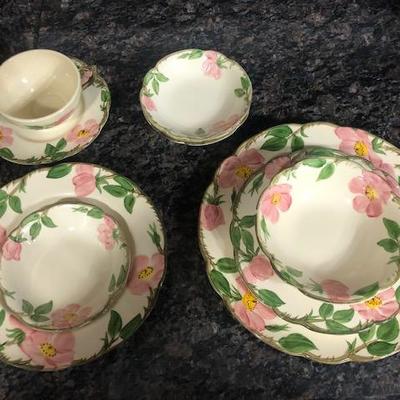 Franciscan Desert Rose dinner set