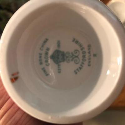 Lenox Tuxedo china, white w/ gold trim