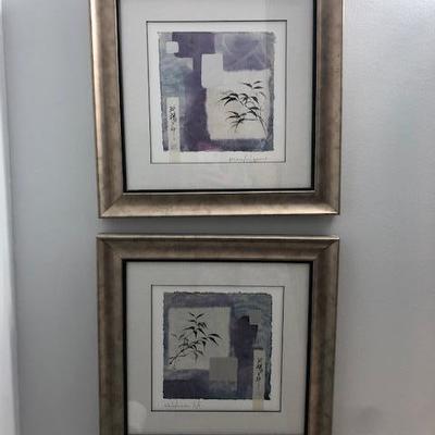 Framed wall art