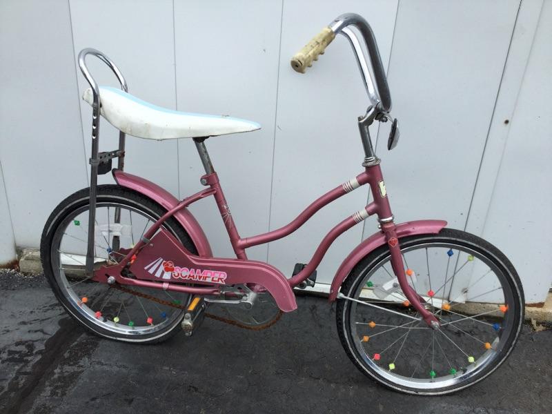 Girls bike with banana seat outlet