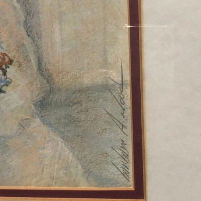 Barbara A. Wood Limited Edition Lithograph of Naomi