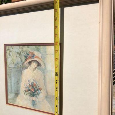 Barbara A. Wood Limited Edition Lithograph of Naomi