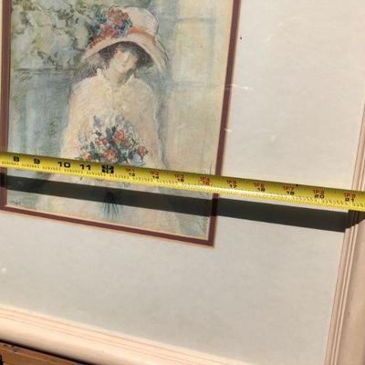 Barbara A. Wood Limited Edition Lithograph of Naomi