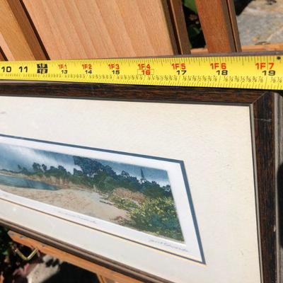 Mendocino Headlands Janet Edwards Etching Artist Print