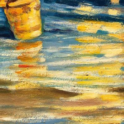 Original Painting of Children at the Beach by Robert Nelson Spencer