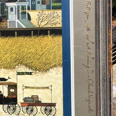 Signed Charles Wysocki Clammers at Hodge's Bay Numbered Lithograph
