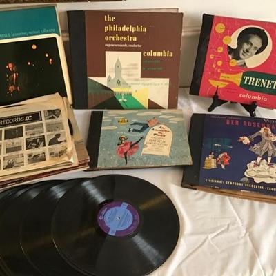 LOT # 523 Lot of Vintage Record Albums 
