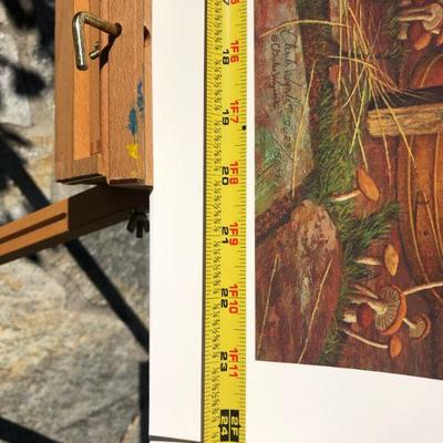 Fantastic Charles Wysocki Remington the Horticulturalist Cat Signed Numbered Lithograph