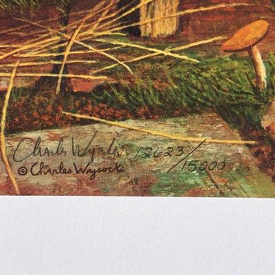Fantastic Charles Wysocki Remington the Horticulturalist Cat Signed Numbered Lithograph