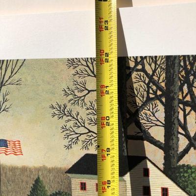 Signed Numbered Charles Wysocki Mr. Swallobark Limited Edition Lithograph
