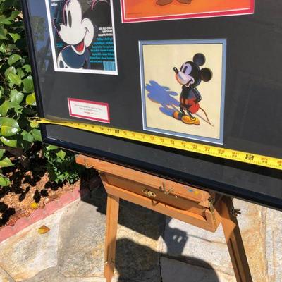 Vintage Mickey Mouse Disney 1980s Original Drawing and Collectible Prints