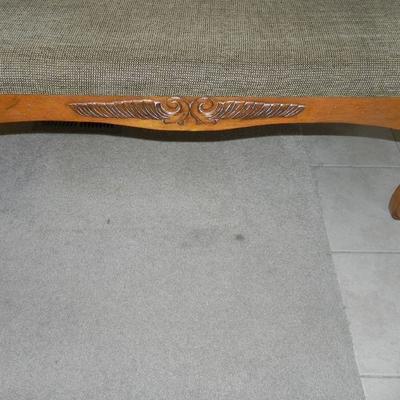 LOT 1  POWELL WOODEN BENCH