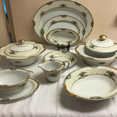 LOT # 536 ART DECO CHINA made in Japan