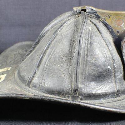 LOT#1: Antique Cairns Leather Fire Helmet