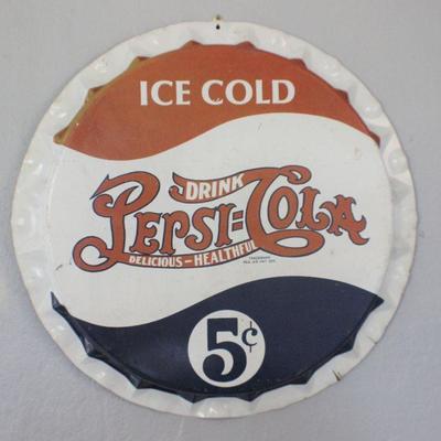 LOT#2: Vintage Pepsi Cola 5 Cent Bottle Cap