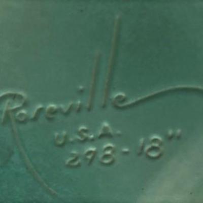 LOT#19: Tall Roseville Vase