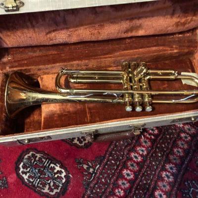 Vintage Elkhart Trumpet