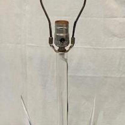 LOT#70: Van Teal Style Lucite Lamp