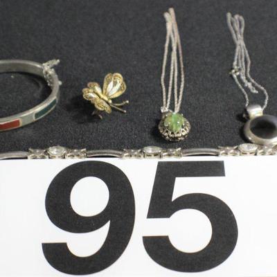 LOT#95: Marked Sterling Lot