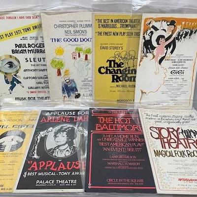 LOT#101: 1970s Broadway Showcards 
