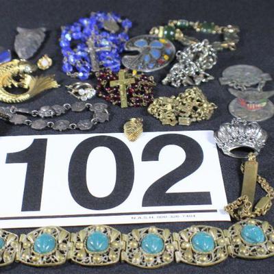 LOT#102: Costume Jewelry #2
