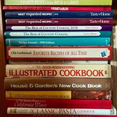 Lot 13 - Vintage Cookbooks and Books