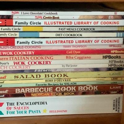 Lot 13 - Vintage Cookbooks and Books
