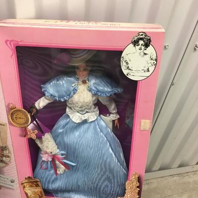 Lot of 6 Collectible Barbie Dolls w/ Boxes