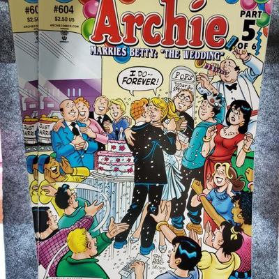 Lot: 56 Archie Series Comics: No. 604  Part 5 of 6