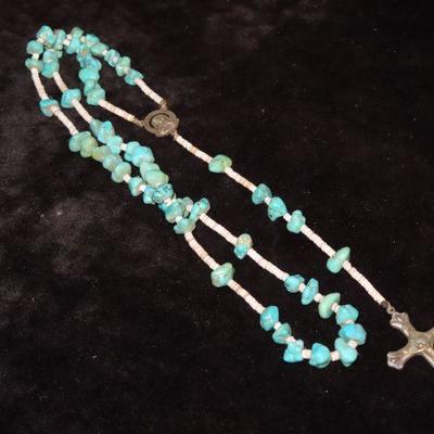 Vintage Turquoise ROSARY