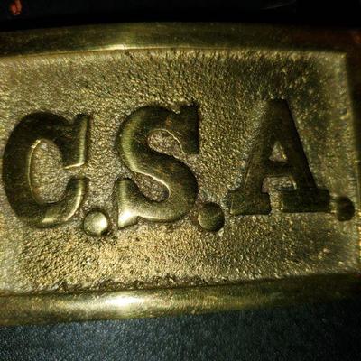 C.S.A Belt buckle 