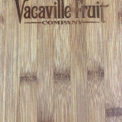 VACAVILLE FRUIT COMPANY WOOD SERVING TRAY