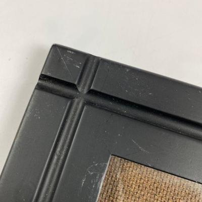 BLACK WOODEN PICTURE FRAME 4x6