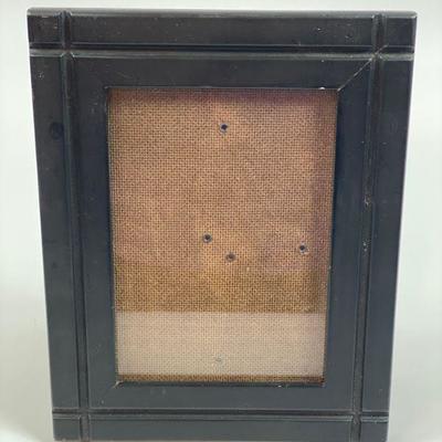 BLACK WOODEN PICTURE FRAME 4x6