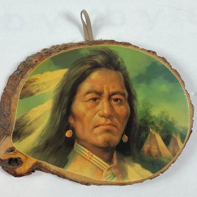 YOKEN'S NATIVE AMERICAN PLAQUE 