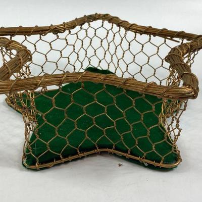 GOLD STAR BASKET SET