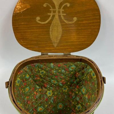 VINTAGE CARO NAN STYLE HANDMADE BASKET