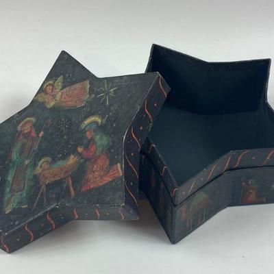 STAR SHAPED STORAGE BOX