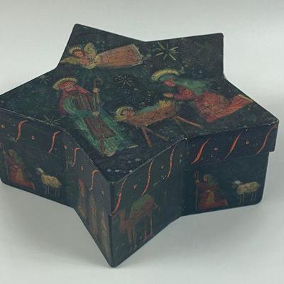 STAR SHAPED STORAGE BOX