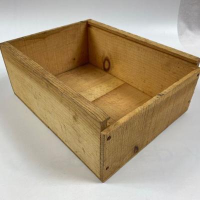 WOODEN STORAGE BOX