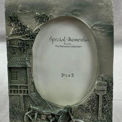 3-1/2 X 5 SPECIAL MOMENTS MOTORCYCLE PICTURE FRAME