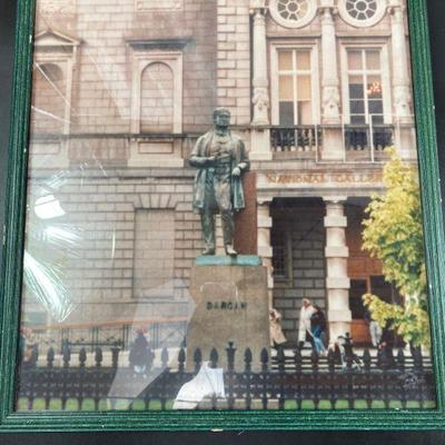 LARGE PRINT OF WILLIAM DARGAN STATUE 18 X 20 INCHES