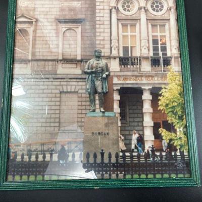 LARGE PRINT OF WILLIAM DARGAN STATUE 18 X 20 INCHES