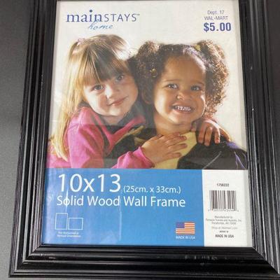 MAINSTAYS HOME 10 X 13 SOLID WOOD WALL FRAME