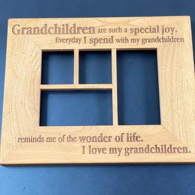 WOODEN FRAME FOUR (4) SLOTS