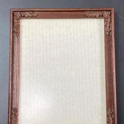 VINTAGE LA FLEUR DE LIS WOODEN PICTURE FRAME 8 X 10